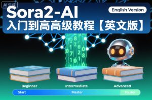 Sora2-AI入门到高级教程【英文版】-副业资源站