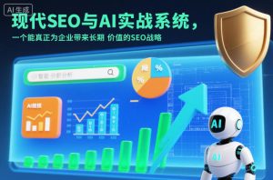 现代SEO与AI实战系统，一个能真正为企业带来长期价值的SEO战略（英语+中文字幕）-副业资源站