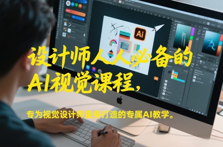 设计师人人必备的AI视觉课程，专为视觉设计师量身打造的专属AI教学-副业资源站