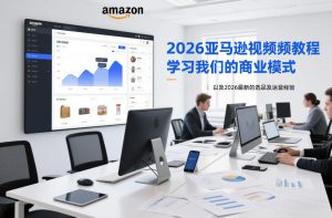 2026亚马逊视频教程，学习我们的商业模式，以及2026最新的选品及运营经验-副业资源站