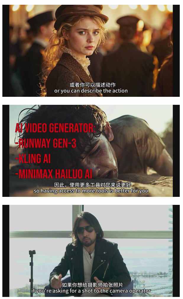 商业AI人工智能电影制作的艺术完整指南教程，从创意到成片，打造盈利级影视项目-副业资源站