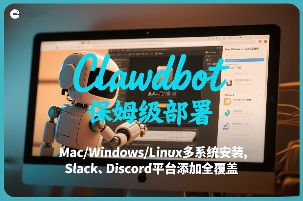 Clawdbot保姆级部署，从入门介绍、Mac/Windows/Linux多系统安装，到Slack、Discord平台添加全覆盖-副业资源站