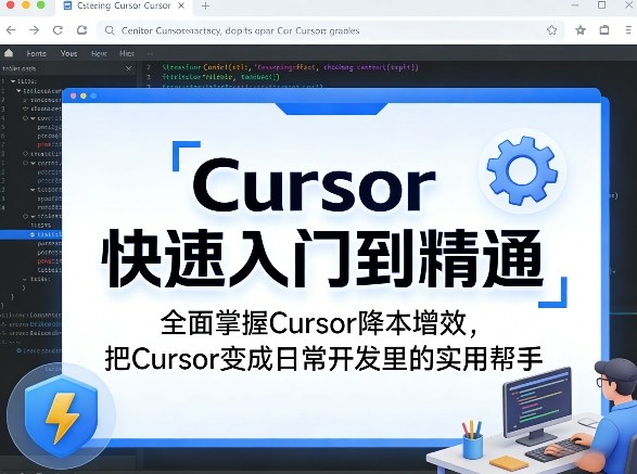 Cursor快速入门到精通，全面掌握Cursor降本增效，把Cursor变成日常开发里的实用帮手-副业资源站