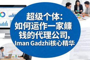 超级个体：如何运作一家賺钱的代理公司，Iman Gadzhi核心精华（双语字幕）-副业资源站
