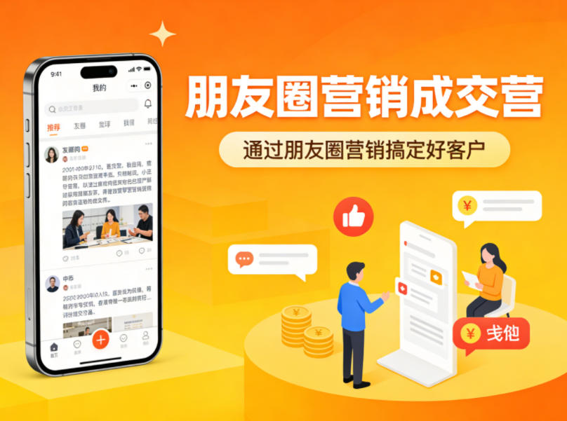 朋友圈营销成交营，通过朋友圈营销来搞定好客户-副业资源站