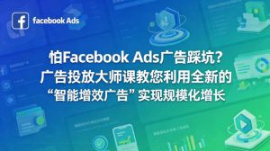 怕Facebook Ads广告踩坑？广告投放大师课教您利用全新的“智能增效广告”实现规模化增长【原创双语字幕】-副业资源站