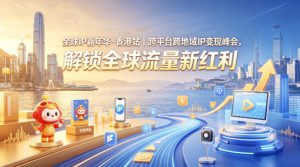 全球IP嘉年华·香港站｜跨平台跨地域IP变现峰会，解锁全球流量新红利-副业资源站