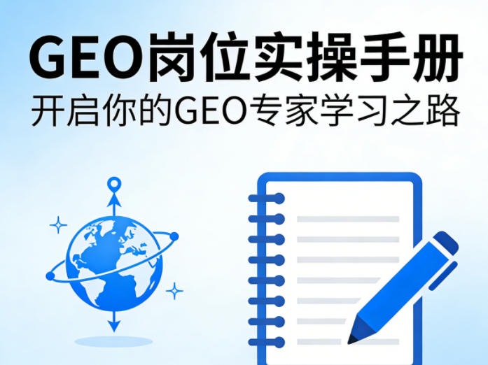 GEO岗位实操手册，开启你的GE0专家学习之路-副业资源站