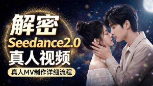 Seedance 2.0解密教程：零基础制作真人MV全流程-副业资源站