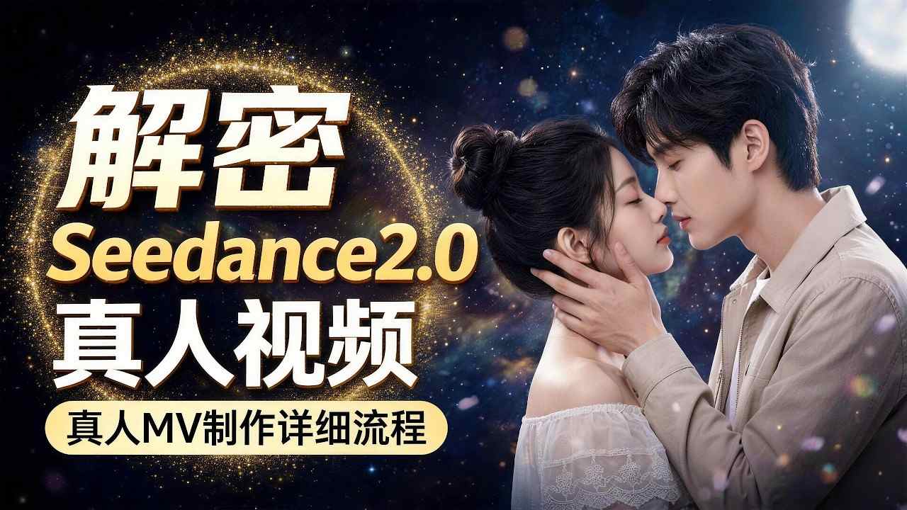 Seedance 2.0解密教程：零基础制作真人MV全流程-副业资源站