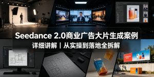 Seedance 2.0商业广告大片生成案例详细讲解｜从实操到落地全拆解-副业资源站