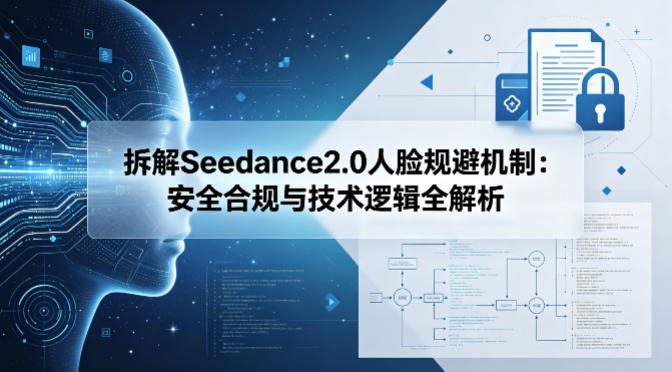 拆解Seedance2.0人脸规避机制：安全合规与技术逻辑全解析-副业资源站