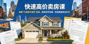 快速高价卖房课，破解“只能降价速卖”困局，助你步步实操，快速卖房卖出好价（更新2026）-副业资源站