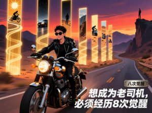 付费文章：想成为老司机，必须经历8次觉醒-副业资源站