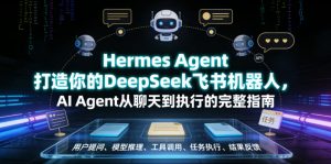 Hermes Agent打造你的DeepSeek飞书机器人，AI Agent从聊天到执行的完整指南-副业资源站