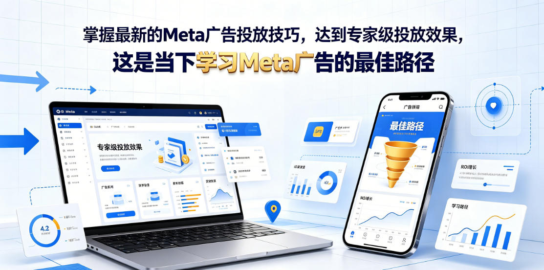 掌握最新的Meta广告投放技巧，达到专家级投放效果，这是当下学习Meta广告的最佳路径【原创双语字幕】-副业资源站