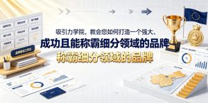 吸引力学院,教会您如何打造一个强大、成功且能称霸细分领域的品牌!【原创双语字幕】-副业资源站