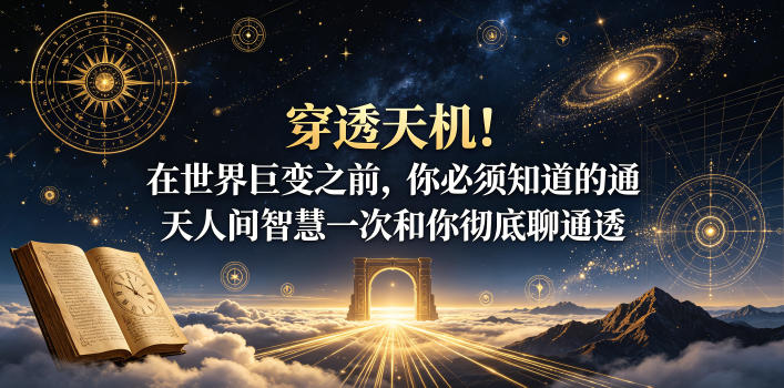 付费文章：穿透天机！在世界巨变之前，你必须知道的通天人间智慧一次和你彻底聊通透-副业资源站