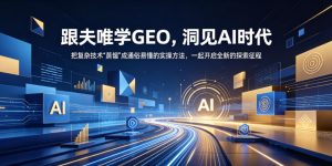 跟夫唯学GEO,洞见AI时代,把复杂技术“蒸馏”成通俗易懂的实操方法,一起开启全新的探索征程-副业资源站