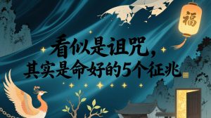 付费文章：看似是诅咒，其实是命好的5个征兆-副业资源站