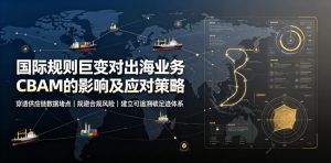 国际规则巨变对出海业务CBAM的影响及应对策略，帮助企业穿透供应链数据堵点，规避合规风险-副业资源站