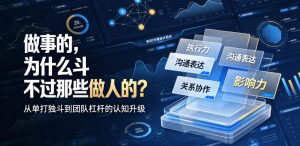 付费文章:做事的,为什么斗不过那些做人的?-副业资源站