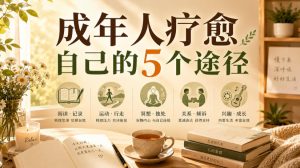 付费文章：成年人疗愈自己的5个途径-副业资源站