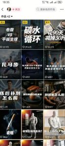 抖音12W粉丝博主的健身类科普短视频教程,手把手教普通人把健身科普流量稳定转化为长期收益-副业资源站
