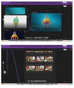 AI高级角色动画教程|原创角色设计+剧本分镜+3D风格渲染+多工具联动动态成片全流程【中英字幕】-副业资源站