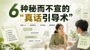 付费文章：6种秘而不宣的“真话引导术”-副业资源站