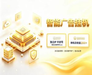 基于百度广告生态,零基础可做,三年成熟广告挂G变现项目,独立IP挂G,安全不封号【揭秘】-副业资源站