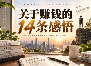 付费文章：关于賺钱的14条感悟-副业资源站