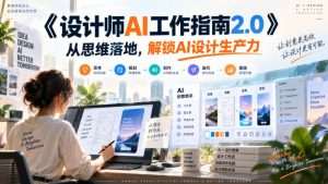 《设计师AI工作指南2.0》从思维落地-无水印，解锁AI设计生产力-副业资源站