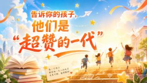 某付费社群专属文章:告诉你的孩子,他们是“超赞的一代”。-副业资源站