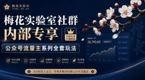 梅花实验室社群内部专享-公众号流量主系列全套玩法-副业资源站