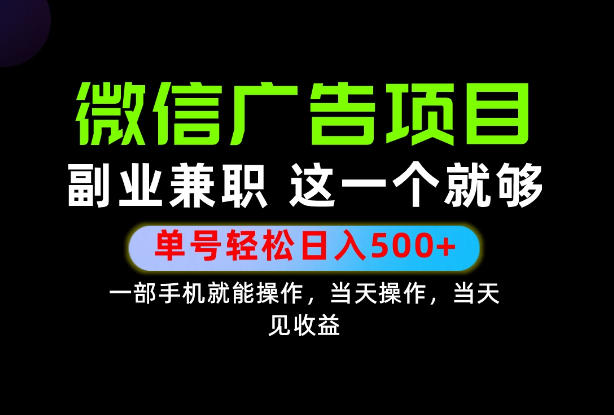 错过就亏大了！一部手机也能轻松日入500+，每天十几分钟就够了，长期稳定可做的手机副业!【揭秘】-副业资源站