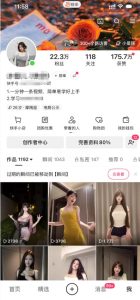 快手22.3W粉丝博主的美女跳舞视频搬运教学，快手MT搬运，一分钟一条视频，简单易学好上手，撸磁力万合收益-副业资源站