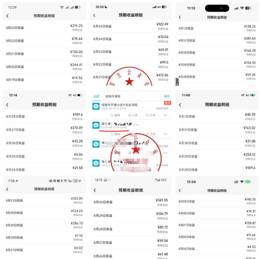 最新视频号创作者分成计划项目，十大高单价赛道，掌握AI内容制作，新手小白也能月入8k+-副业资源站
