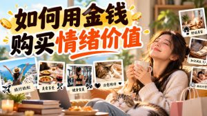 某公众号付费文章：如何用金钱购买情绪价值？-副业资源站