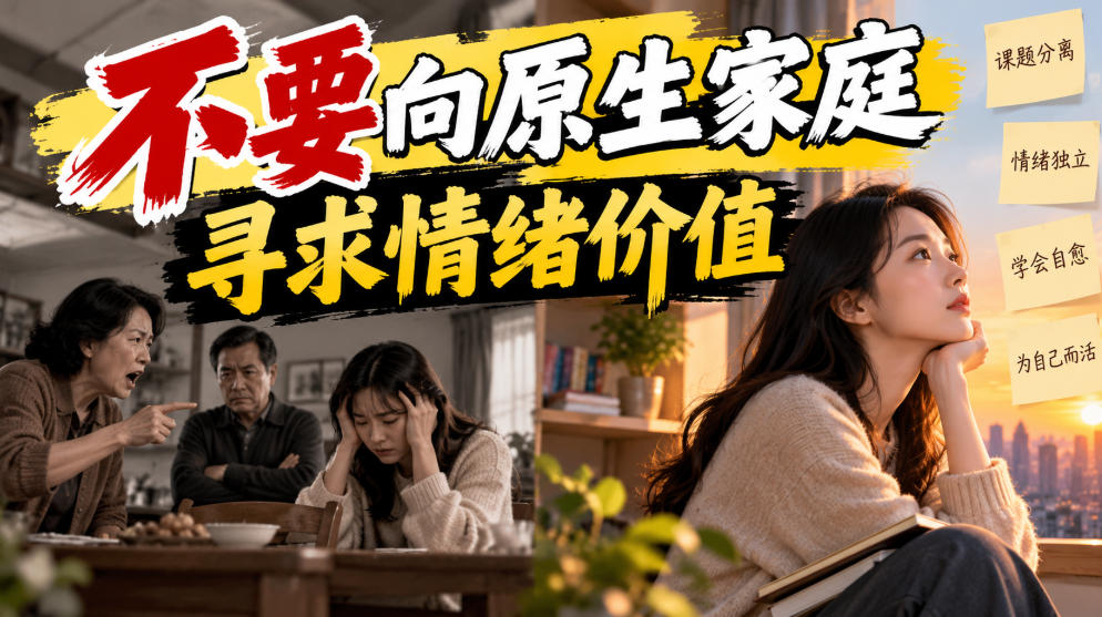 某公众号付费文章：不要向原生家庭寻求情绪价值-副业资源站