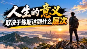 某公众号付费文章：人生的意义，取决于你能达到什么层次-副业资源站